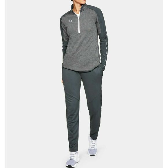 Under Armour 1327445-008 Women's Size Medium Gray Coldgear Knit Warm-up Pants - Picture 1 of 6